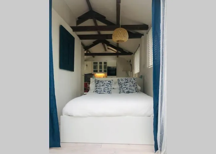 Tiny House In Tuin De Statige Mariahof Сasa de vacaciones Dordrecht